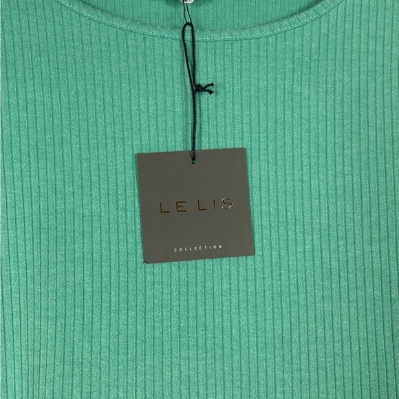 Le Lis- Set Crop Top and Maxi Skirt Green- L NWT - Picture 7 of 12